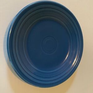Lapis blue Fiestaware luncheon plate